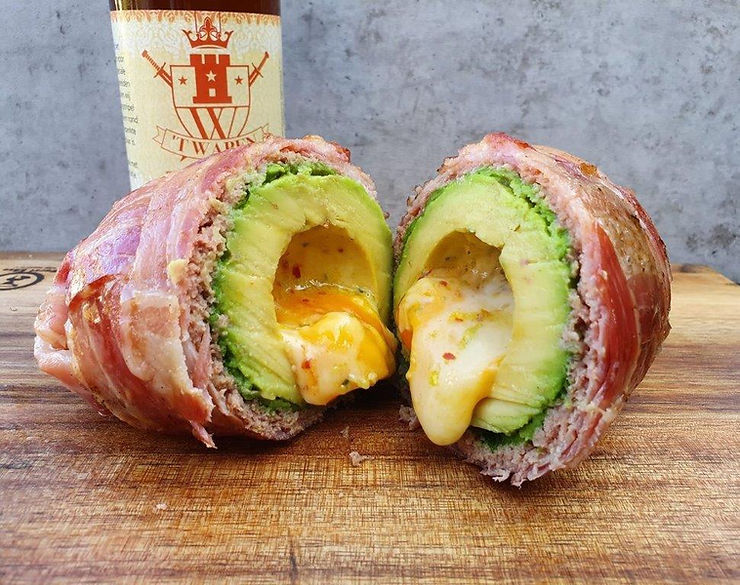 Knap ingewikkeld zo’n gevulde avocado